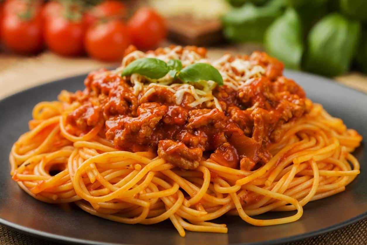 Macarrão à bolonhesa