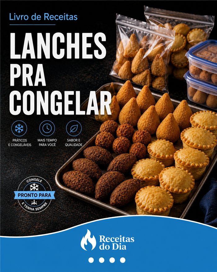 Guia de lanches pra congelar